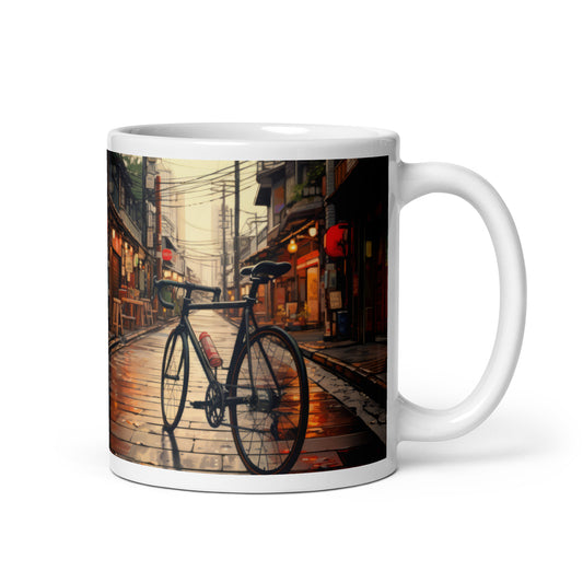 Bicycle In Japan Cycling Mug