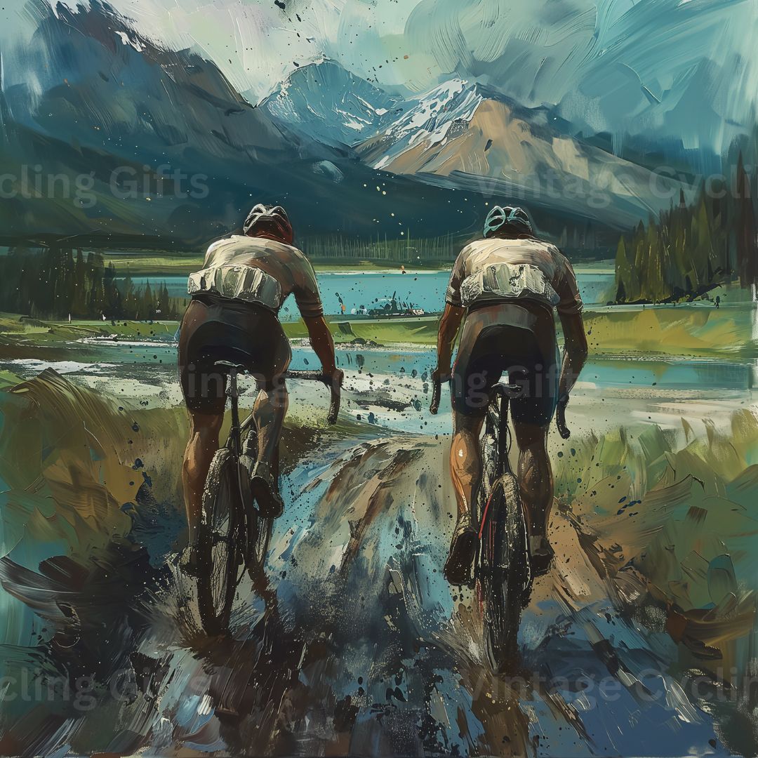 Muddy Rivals - Lakeside Sprint Canvas Print