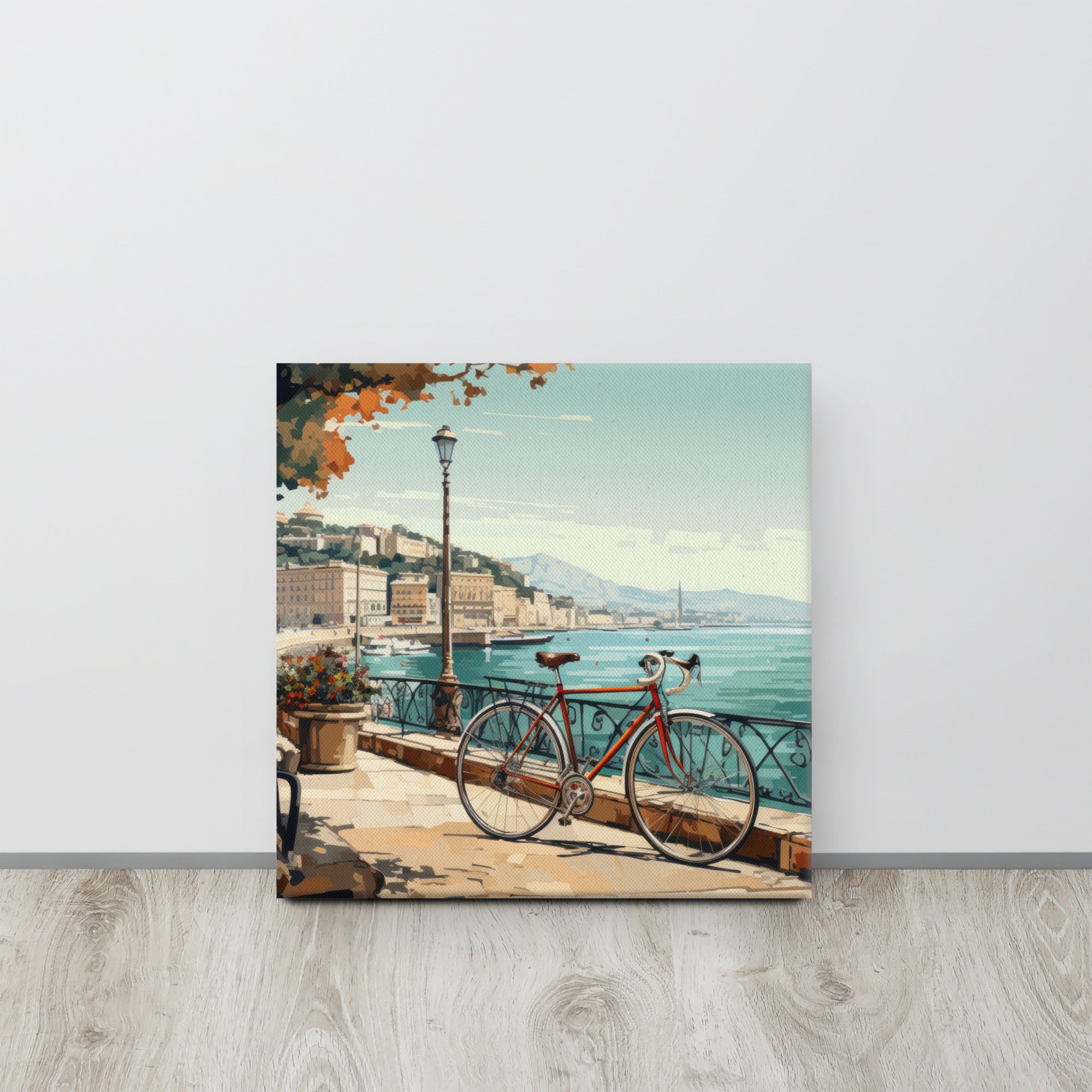 Riviera Radiance - Monte Carlo Seaside Ride Canvas Print