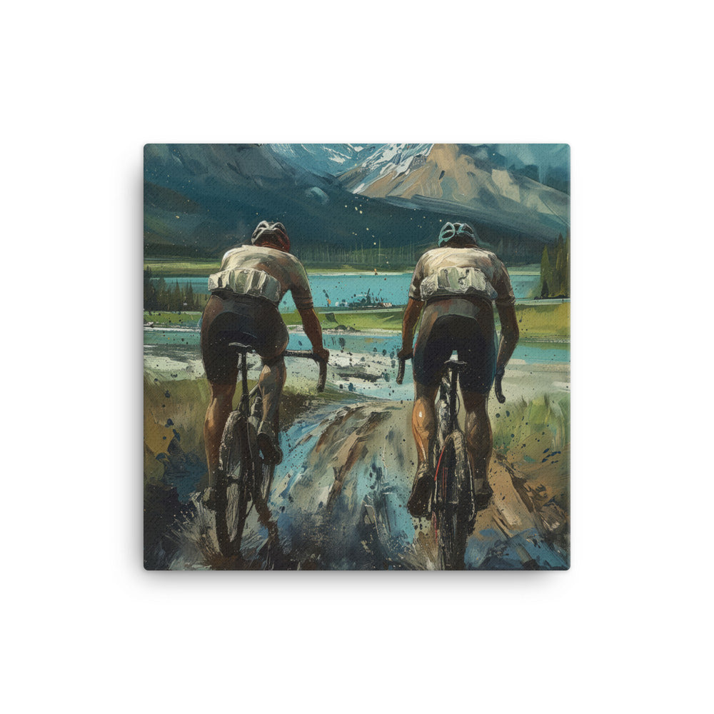 Muddy Rivals - Lakeside Sprint Canvas Print