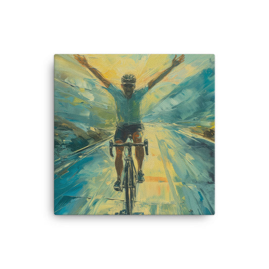 Triumph in the Sun: Victory Ride Canvas Print