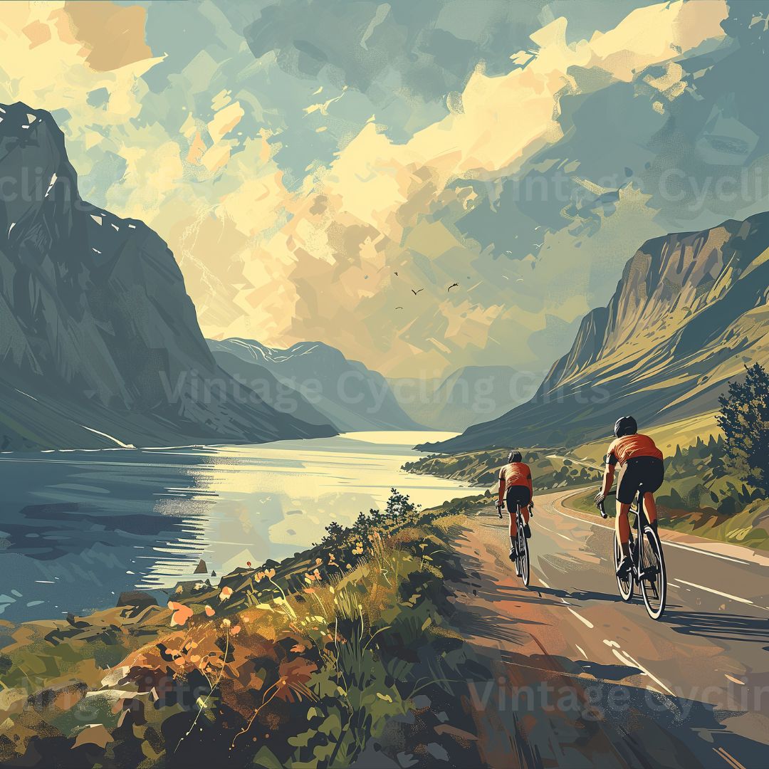 Fjord Sprint: Norway's Scenic Duel Canvas Print