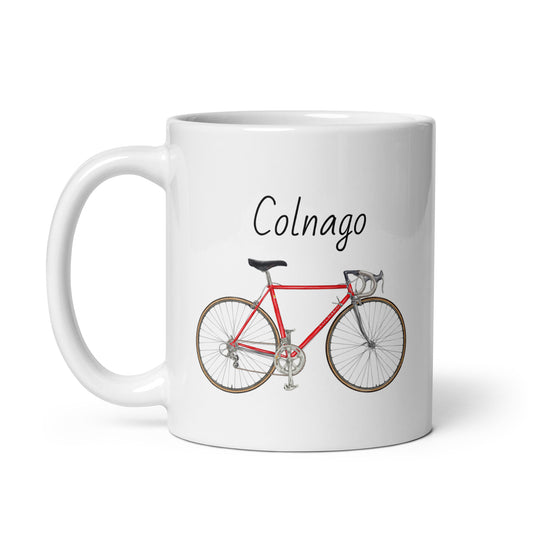 Vintage Colnago Cycling Mug