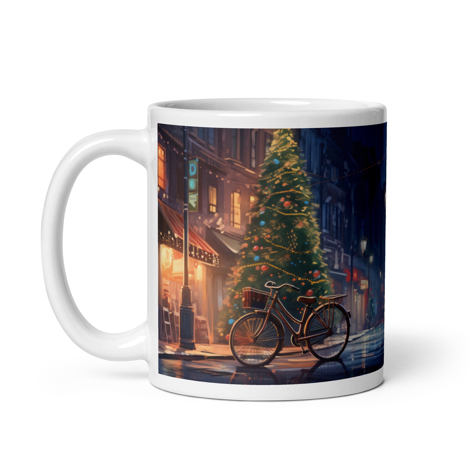 Christmas Cycling Mug