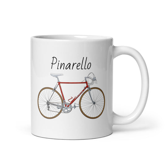 Vintage Pinarello Cycling Mug