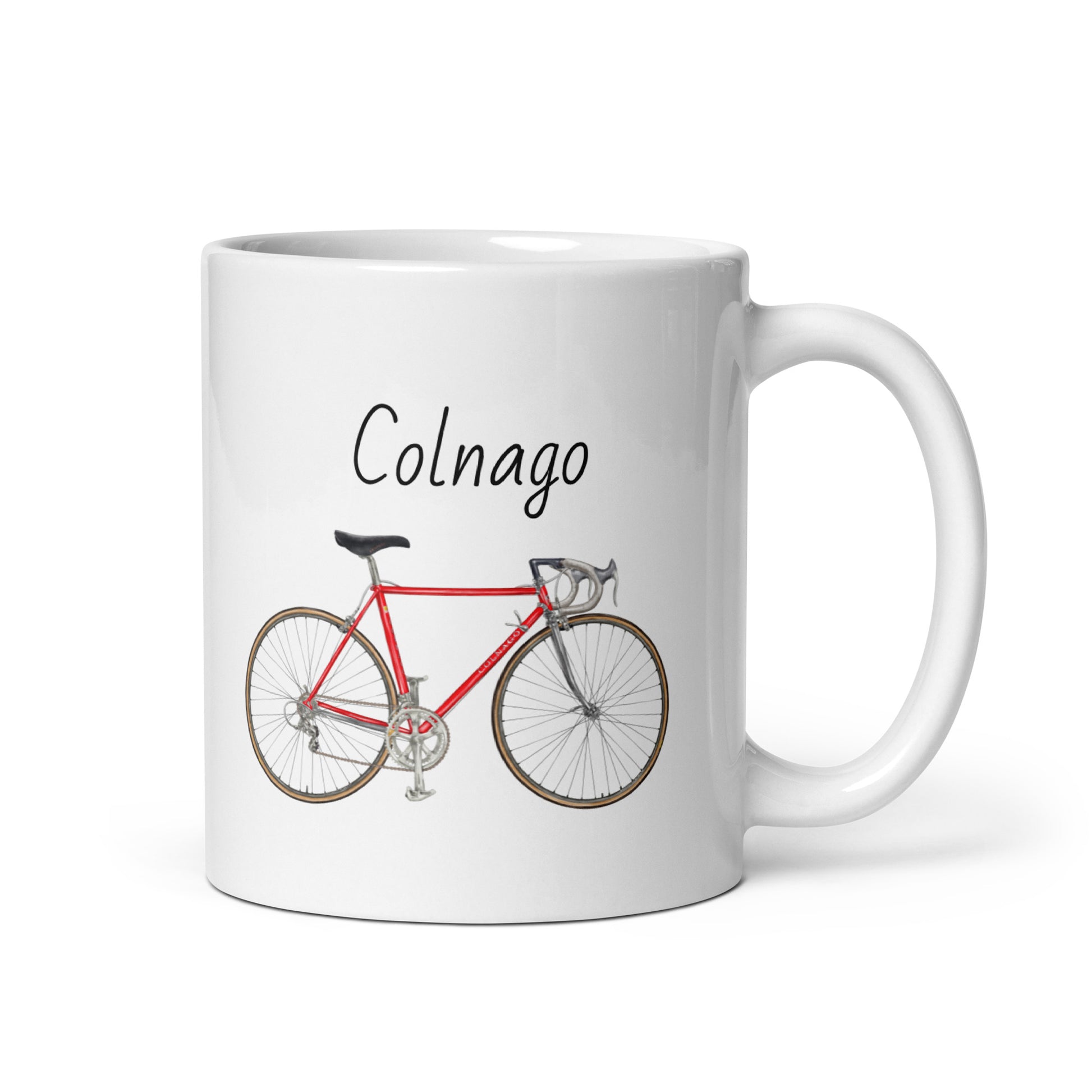 Vintage Colnago Cycling Mug