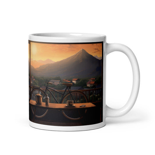 Mountain View Cycling Mug