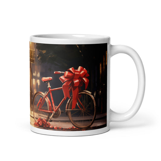 Gift·Wrapped Bicycle Cycling Mug