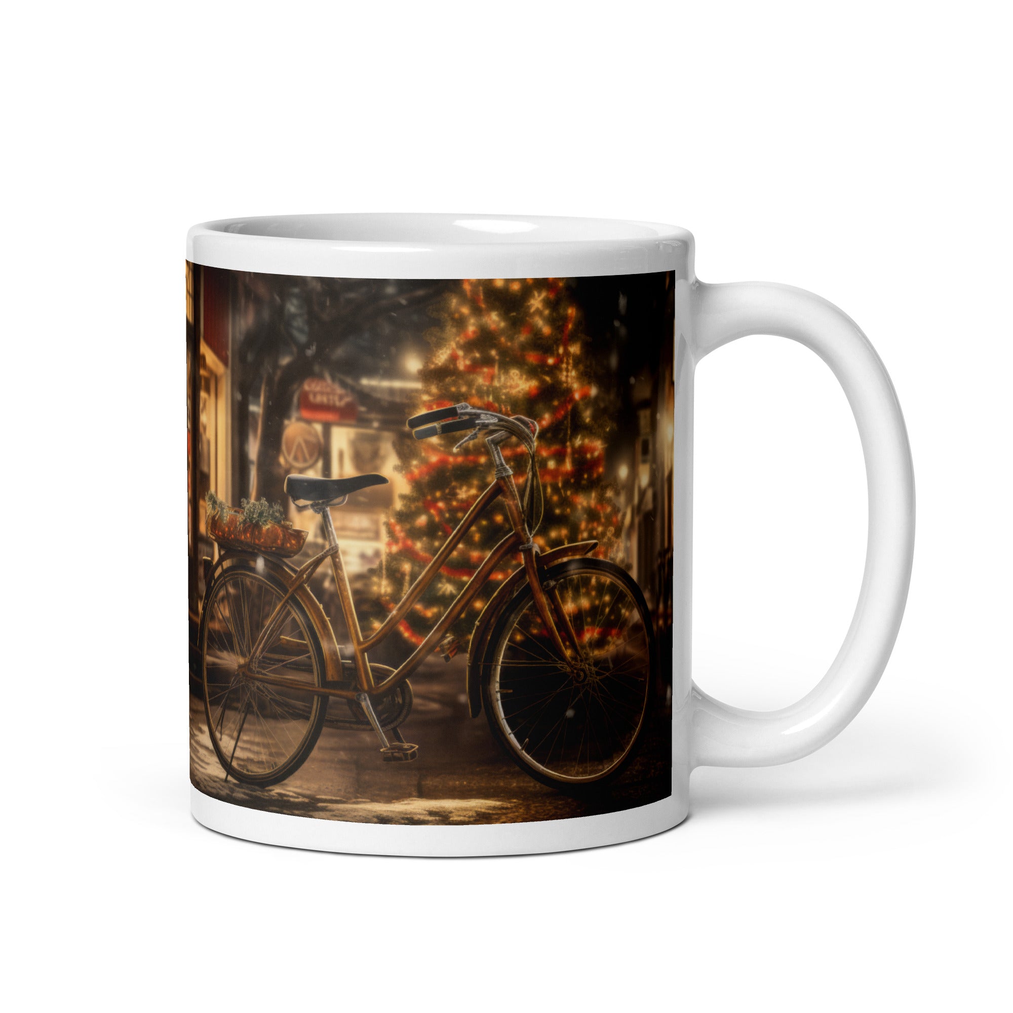 Christmas Tree Cycling Mug