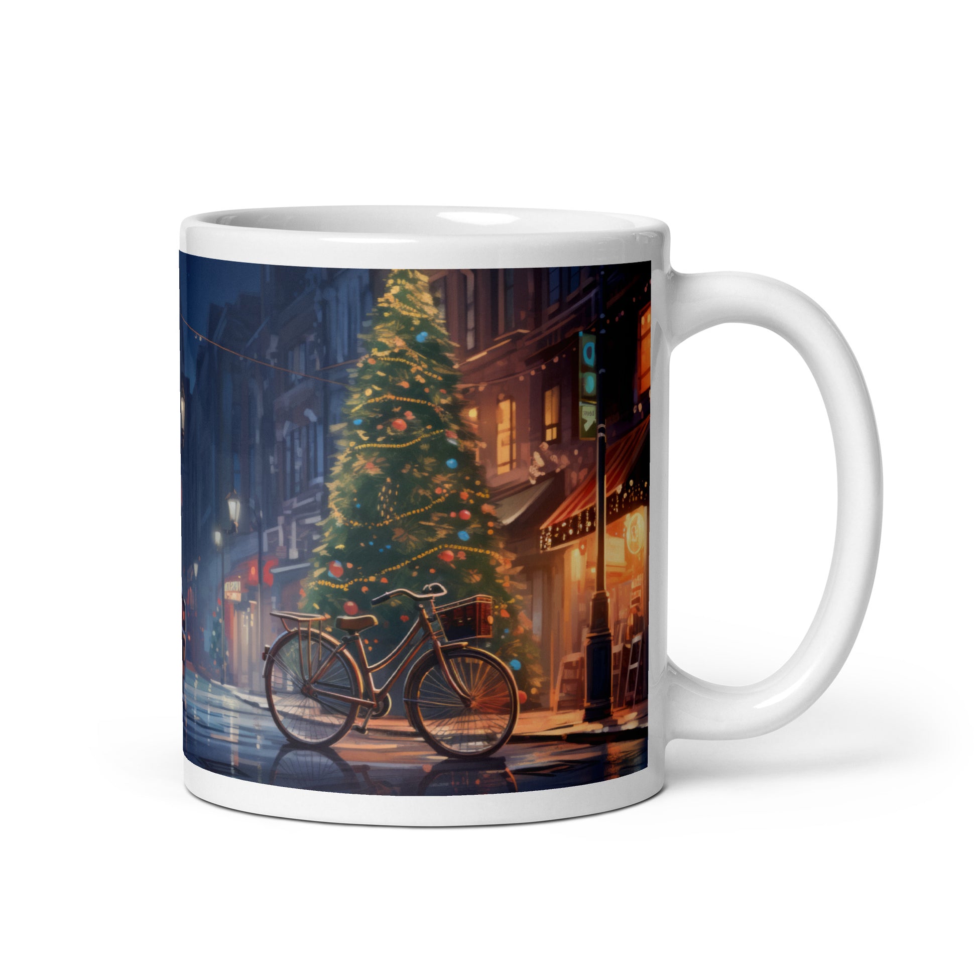 Christmas Cycling Mug